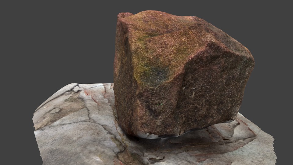 Scanned Rock (high poly) preview image 3
